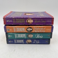 VC ANDREWS Logan Family Series 2 thru 5 (4 Keyhole Covers 1st Edition) Soft Cove