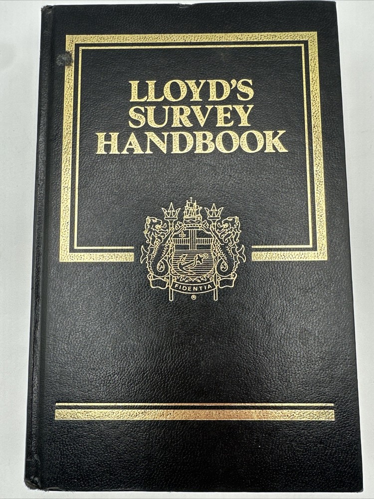 LLoyd’s Survey Handbook 1991 Hardcover 337 Total Pages 5th Edition