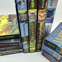 Warriors Series Mixed Titles 12 Book Lot Paperback Chapter Book Lot Erin Hunter
