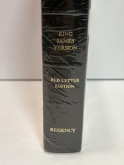 Vntg KJV Giant Print Bible Red Letter Regency 880 Sealed New Black Thomas Nelson
