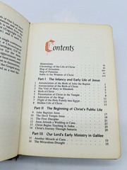 1954 The Life of Christ Vintage Catholic Book Edited by Rev O’Connell HC