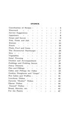 1916 A California Cook Book 47 Pages