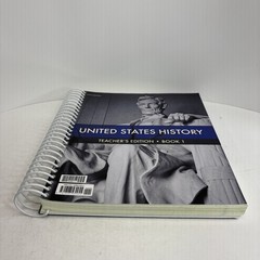 BJU United States History (5th ed) Teacher’s Edition Book 1