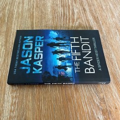 The Fifth Bandit Jason Kasper 2021 Paperback Spider Heist Thriller Severn River