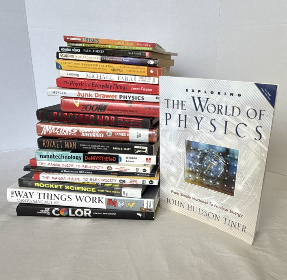 Set of 20 Books For Guest Hollow High School Conceptual Physics Course