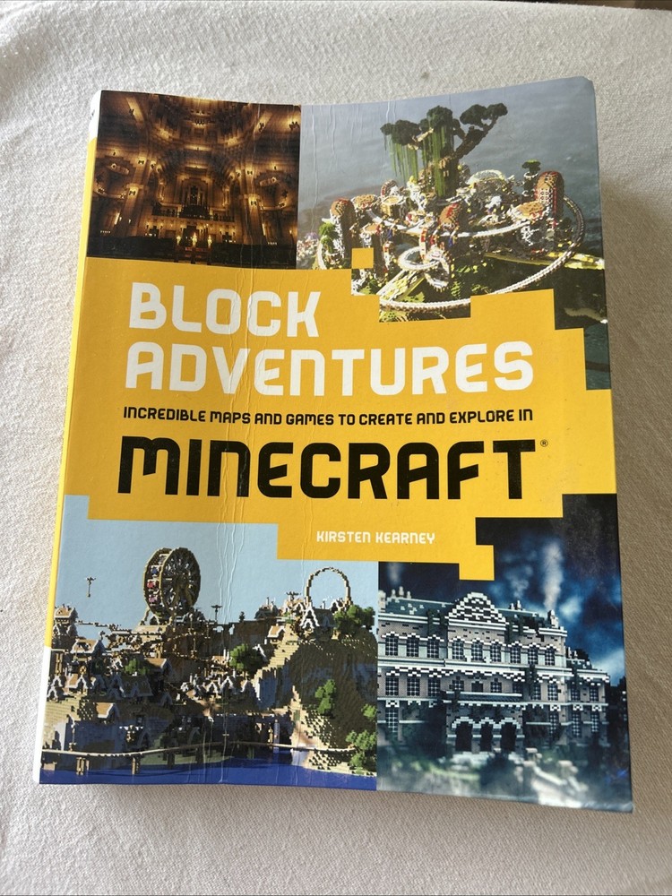 Block Adventures : Incredible Maps in Minecraft Kirsten Kearney – paperback Br6