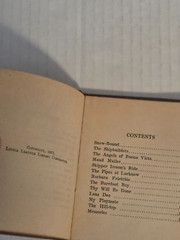 Little Leather Library – Antique Books – City of Dreadful Night & Snowbound