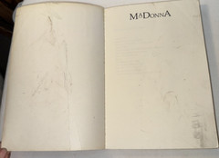 MADONNA The Book large paperback book First Quill Edition PHOTOS 256 pages