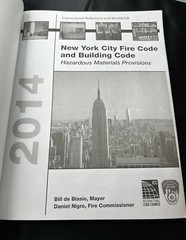 ICC International Code Council New York City Fire Code & Building Code Set 2014
