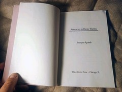 SIGNED! Keorapetse Kgositsile Approaches To Poetry Writing Booklet 26 Pages