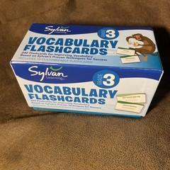 Sylvan Learning Grade 3 Vocabulary Flashcards 240 Cards
