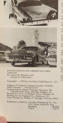 Encyclopedia of American Cars 1946 to 1959 by James H Maloney Geo H Dammann HC