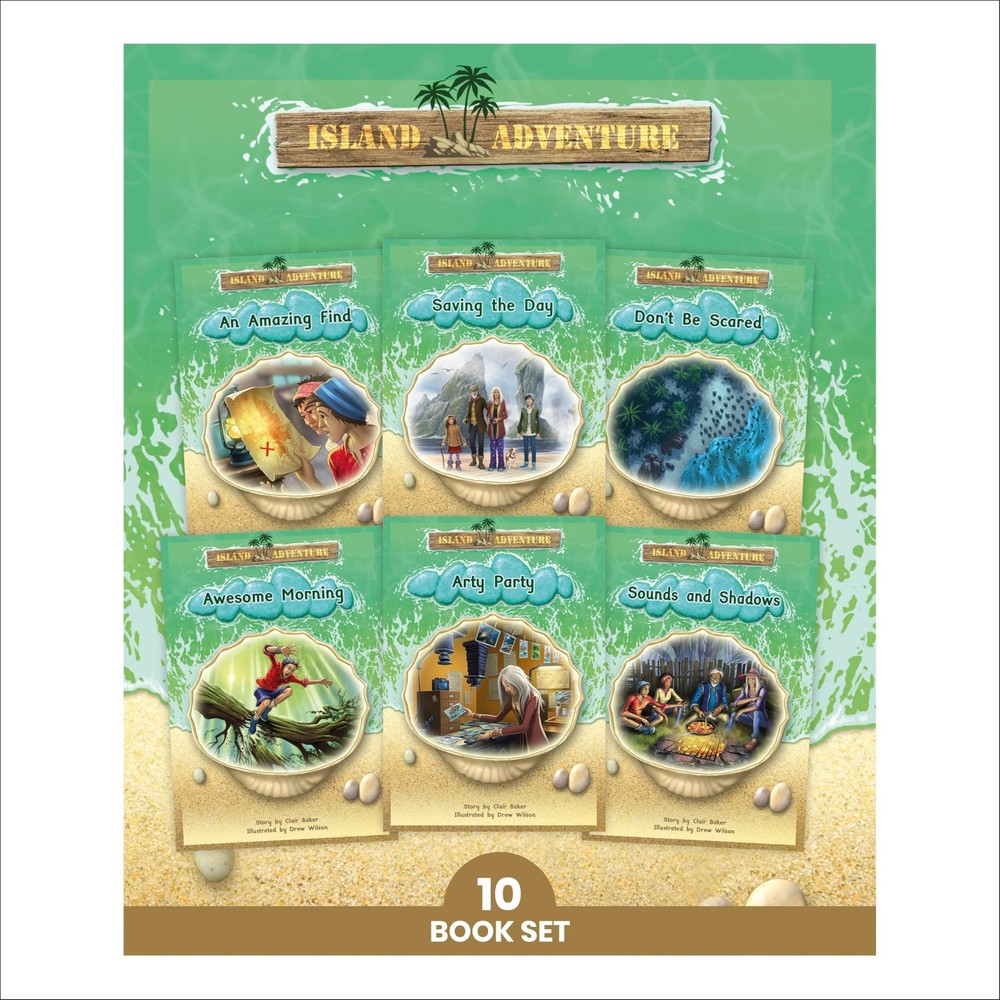 Phonic Books Island Adventure: Decodable Books for Older Readers (Alternativ…