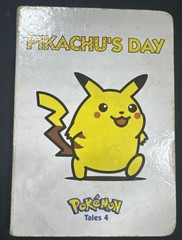 Pokemon Pikachu’s Day Tales 4 board book Nintendo 1999 Toshinao Aoki Free Sh