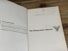 ✅THE BLUEJACKETS’ MANUAL ✅17th EDITION ✅By Naval Institute Press ✅1965 ✅Navy