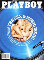 PLAYBOY April 2013 – Sex and Music, Clive Davis Intvw, Lena Dunham, Ganja Guide