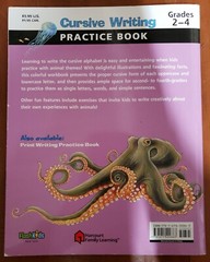 Cursive Writing Practice Book (Flash Kids Harcourt Family Learning)