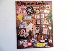 For Bunny Lovers Cross Stitch Book Dale Burdett Country Bunny Alphabet 36 Pages