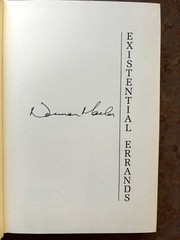 Signed Norman Mailer Existential Errands Hardcover 1st Edition 1972 VG+/VG+
