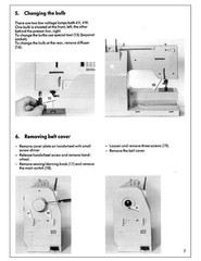 BERNINA 1130 1120 SERVICE Manual Guide – TOUGH SPIRAL BINDING & JACKET