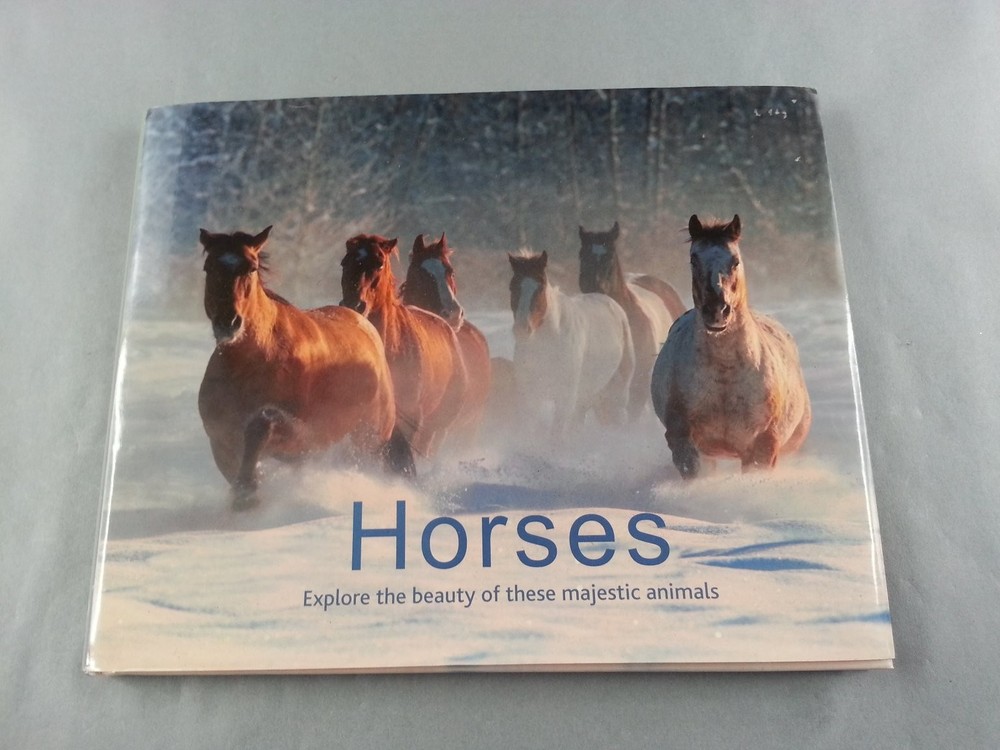 Horses Photo Book Parragon 2010 Illustrated Majestic Animals Equestrian