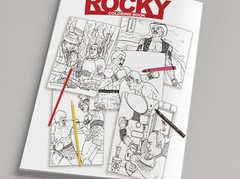 Rocky Coloring Book – 32 Pages of Rocky Balboa! All Original Illustrations!
