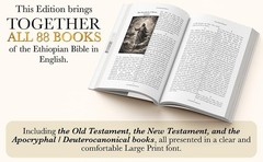 THE COMPLETE ETHIOPIAN BIBLE In English – LARGE PRINT Old and New Testament,book