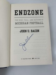 Endzone by John U. Bacon St. Martin’s Press*signed* 1st Ed 1995 HCDJ