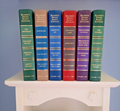 Reader’s Digest Condensed Books Lot of 6 Staging Multicolor Decor Display HC #6