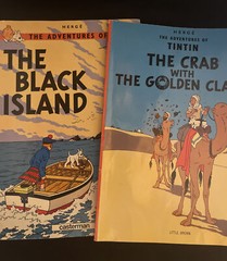 The Adventures of Tin Tin THE BLACK ISLAND & THE CRAB WITH THE GOLDEN CLAWS