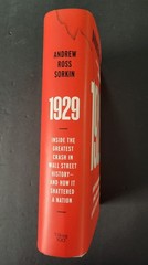 1929 INSIDE THE GREATEST CRASH WALL STREET by A.R. Sorkin (2025, HCDJ) LIKE NEW