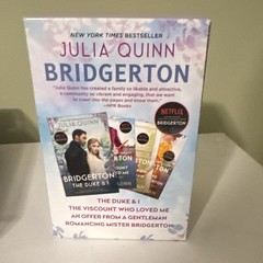 Julia Quinn Bridgerton Series 4-Book Box Set Film/TV Adaptation (English)