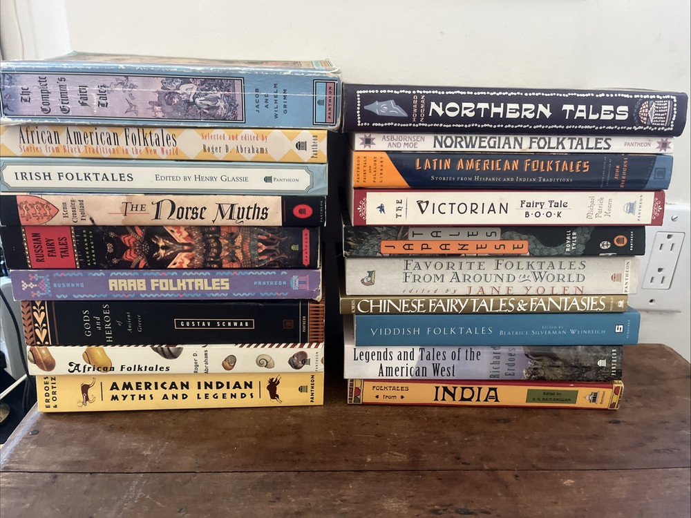 The Pantheon Fairy Tale and Folklore Library 19-Book Paperback Collection