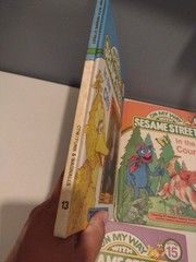 1989 On My Way With Sesame Street Books Complete Set 1-15 CTW Funk & Wagnalls