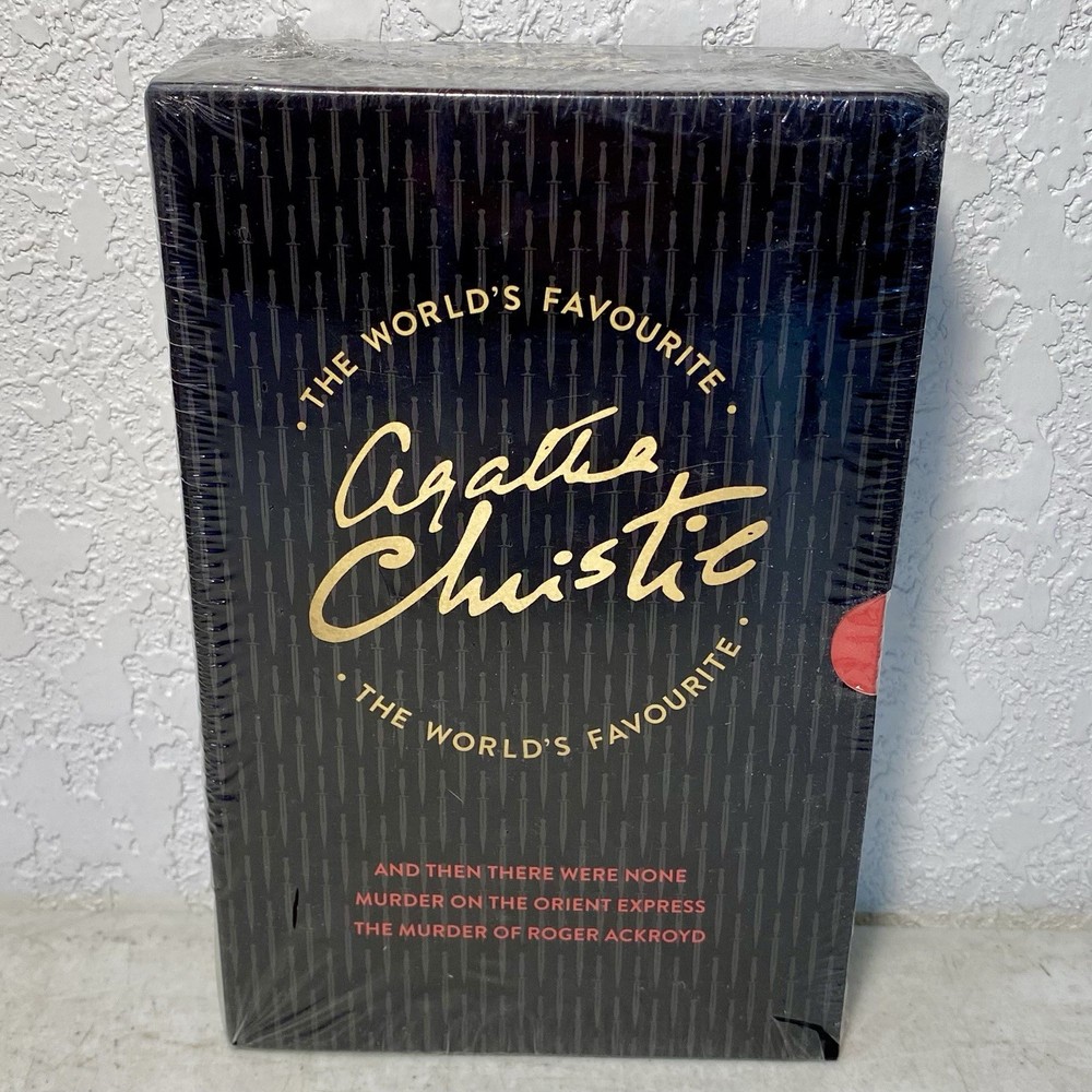 World’s Favourite Agatha Christie Book Boxset 3 Volume Paperback Collection NEW!