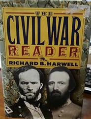 The Civil War Reader: – Hardcover, by Harwell Richard Barksdale – Very Good b
