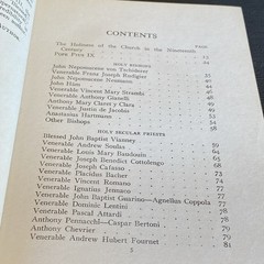 HOLINESS OF THE CHURCH IN THE 19TH CENTURY HC 1916 Saintly Men Women Of Our Time