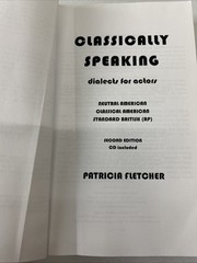 Classically Speaking (with CD) by Patricia Fletcher (2005, Trade Paperback)