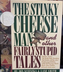 The Stinky Cheese Man Signed By Jon Scieszka & Lane Smith w/ Sketch