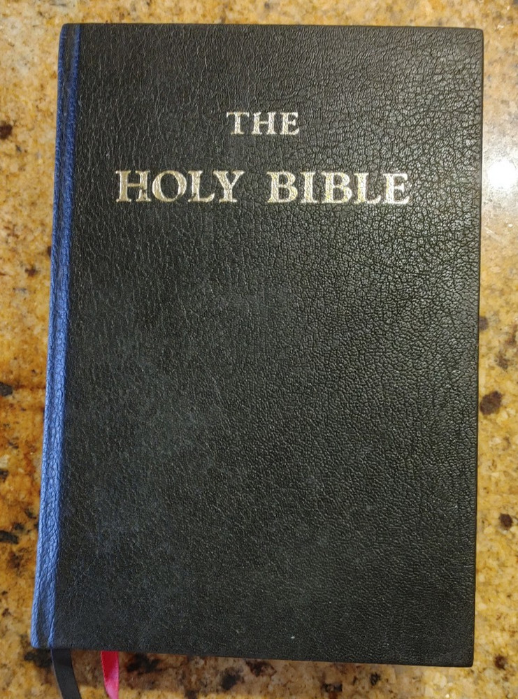 Douay-Rheims Bible Standard Size Black Flex Cover Baronius Press Challoner