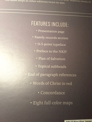 NKJV Bible Large Print Personal Reference Designer Series Natural Faith NIB