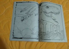 Jurassic World Dinosaurs Coloring/Activity Book with Tear/Share Pages 🆕🆓ship!