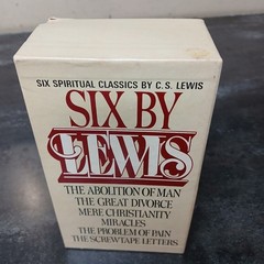 Six by Lewis; C. S. Lewis, Macmillan, 1978, Spiritual Classics, 6 Box Set ACC