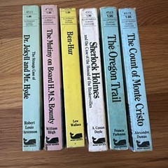 VINTAGE Illustrated Classic Editions Mini Paperbacks (Lot of 6)