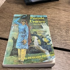 Punjabi Century 1857-1947 by Prakash Tandon 1973 Second Printing