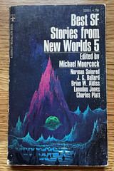 Best SF Stories From New Worlds 5 ~ Michael Moorcock Norman Spinrad Aldiss 1st *