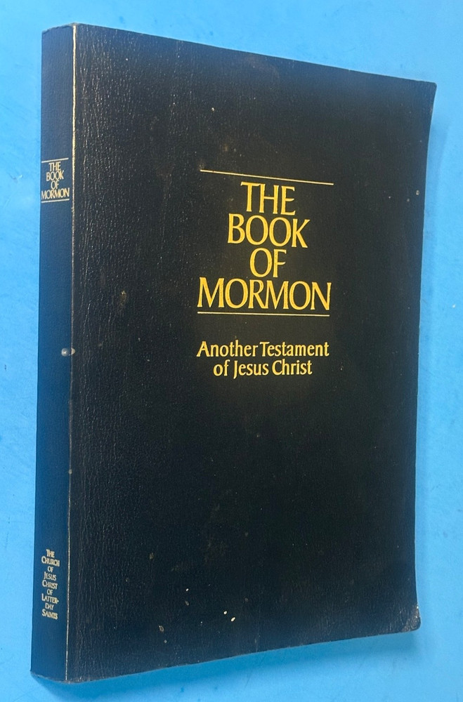 1995 EXTRA LARGE Book of Mormon LDS PB 12 x 8.5 inches