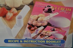Culinare ROCKET CHEF Supreme Ice Cream „RECIPE & INSTRUCTION BOOKLET” 31 Pages