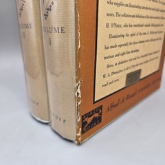 The Borzoi Poe: The Complete Poems and Stories 2‑Vol Boxed Set 4th Printing 1964