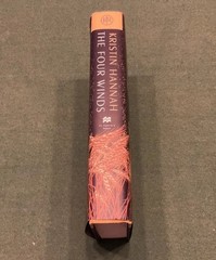 The Four Winds by Kristin Hannah First Edition Hardcover Book Black Gold